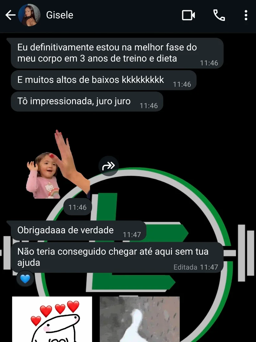 Depoimento de aluna do LFTEAM