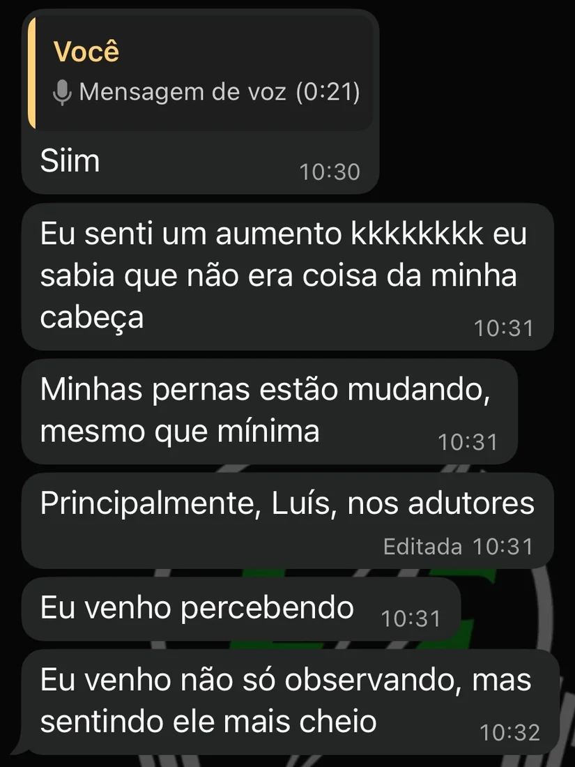 Depoimento de aluna do LFTEAM